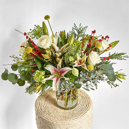 Berry & Bright Bouquet –  Harpers House Of Flowers, Goldsboro NC