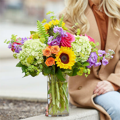 Vibrant Greetings Bouquet –  Harpers House Of Flowers, Goldsboro NC
