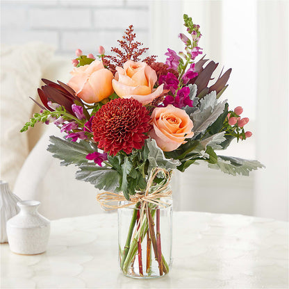 Moody Hues Bouquet –  Harpers House Of Flowers, Goldsboro NC