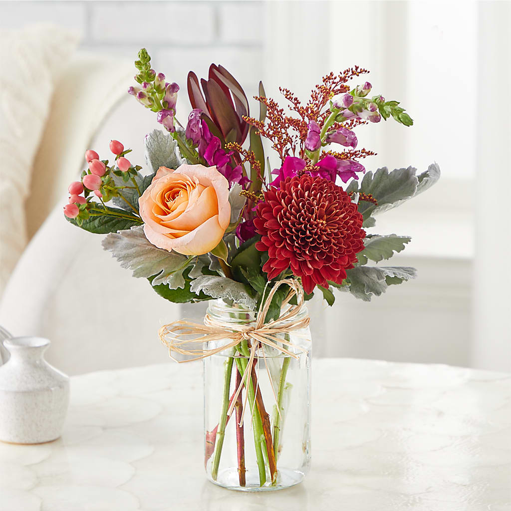 Moody Hues Bouquet –  Harpers House Of Flowers, Goldsboro NC