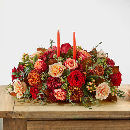Gather Near Centerpiece –  Harpers House Of Flowers, Goldsboro NC