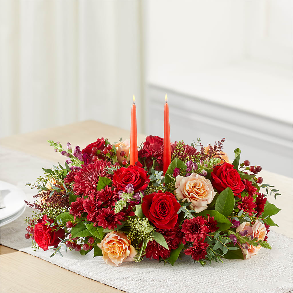 Most Thankful Centerpiece –  Harpers House Of Flowers, Goldsboro NC