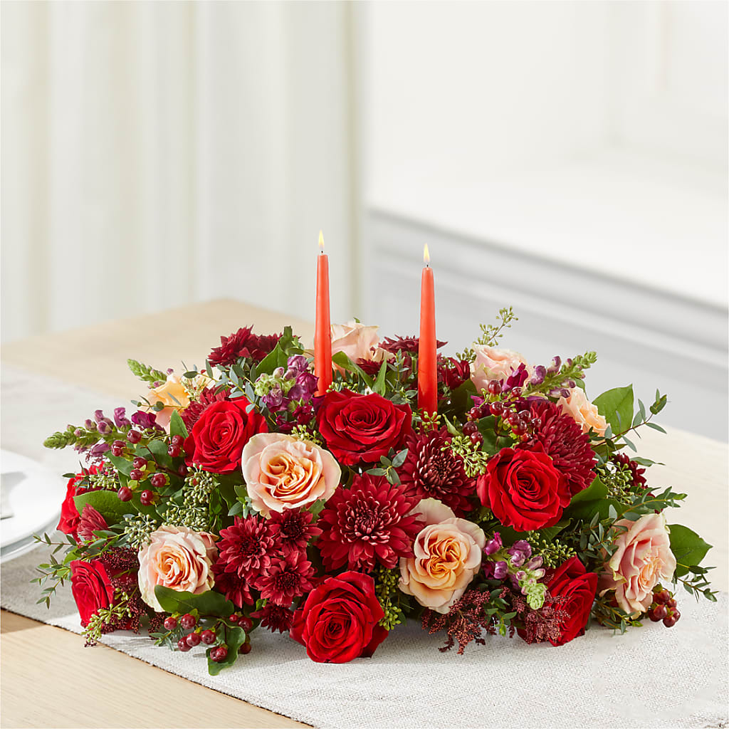 Most Thankful Centerpiece –  Harpers House Of Flowers, Goldsboro NC