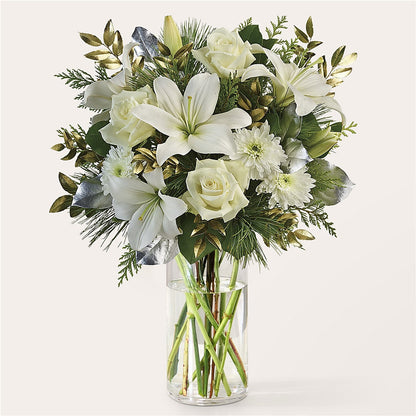Wintry Mix Bouquet –  Harpers House Of Flowers, Goldsboro NC