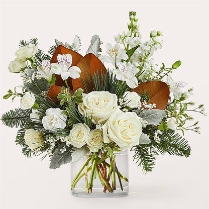 Fresh Snowfall Bouquet –  Harpers House Of Flowers, Goldsboro NC