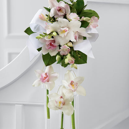 Perfect Entrance Pew Arrangement –  Harpers House Of Flowers, Goldsboro NC