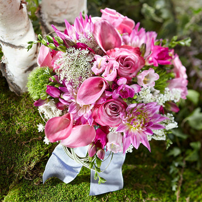 Pink Profusion Bouquet –  Harpers House Of Flowers, Goldsboro NC