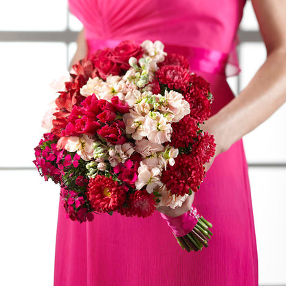 Pink Effervescence Bouquet –  Harpers House Of Flowers, Goldsboro NC