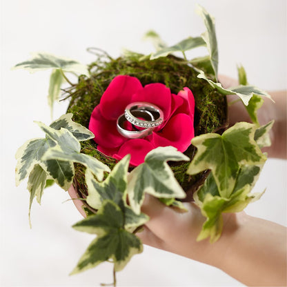 Lila Rose Ring Nest –  Harpers House Of Flowers, Goldsboro NC