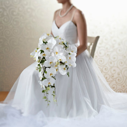 Classic White Bouquet –  Harpers House Of Flowers, Goldsboro NC