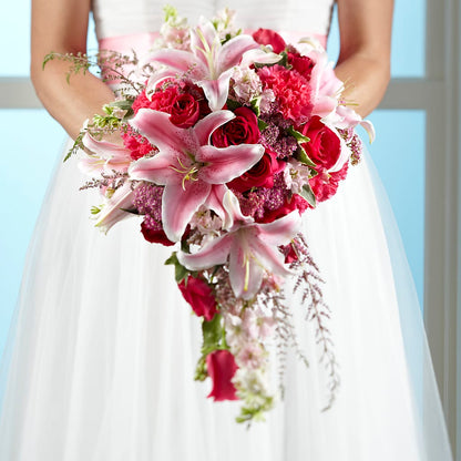 Lily & Rose Bouquet –  Harpers House Of Flowers, Goldsboro NC