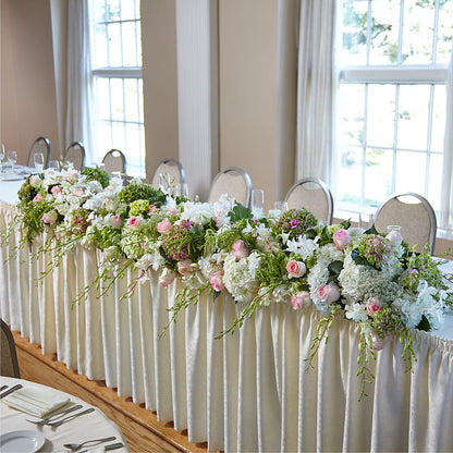 State of Joy Head Table Arrangement –  Harpers House Of Flowers, Goldsboro NC