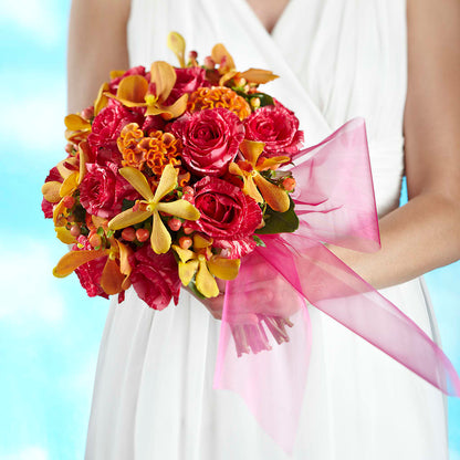 Brilliant Shades of Love Bouquet –  Harpers House Of Flowers, Goldsboro NC