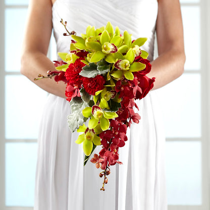 Elegant Orchid Bouquet –  Harpers House Of Flowers, Goldsboro NC