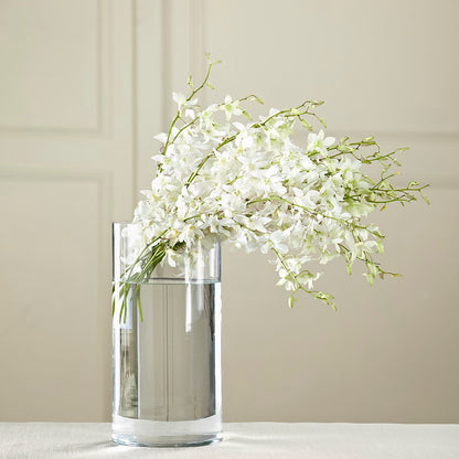 White Dendrobium Bouquet –  Harpers House Of Flowers, Goldsboro NC